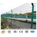 Galvanized + PVC Dip Coated Welded Wire Mesh Fence with PVC Spray post